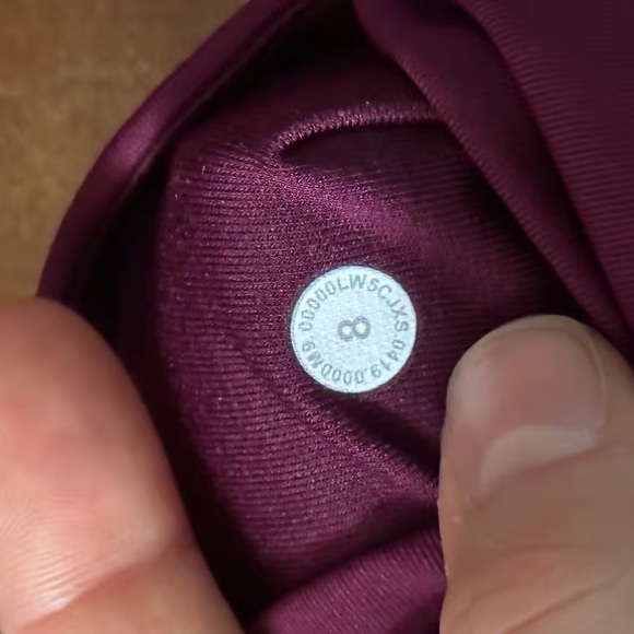 Women's Lululemon X Roksanda Inner Expanse Leggings 25 6 BNWOT Purple Yellow - Picture 3 of 4